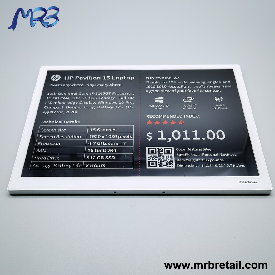 13.3 Pous Elektwonik Digital Price Label