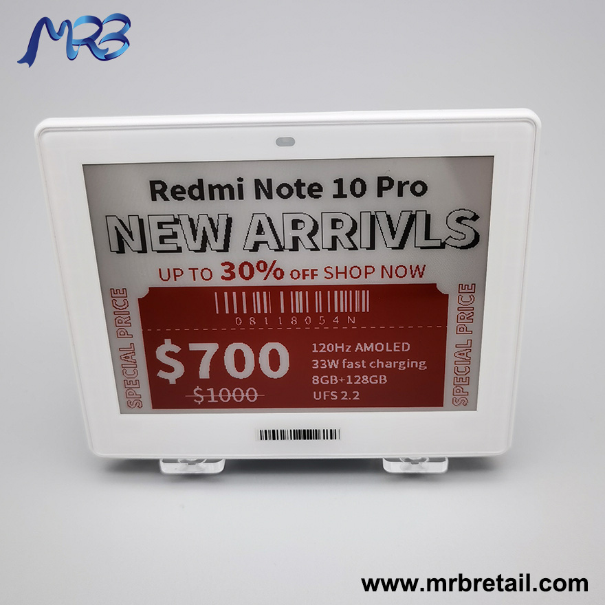 4,2 Inch Electronic Priis Display Label