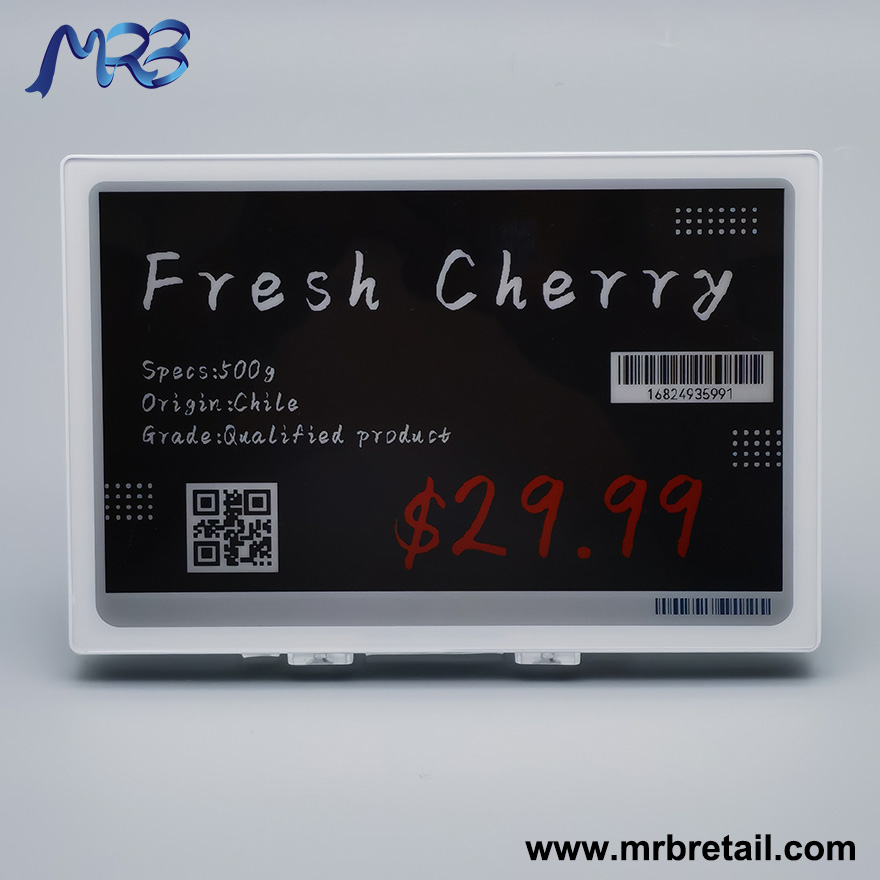 7.5 Inch Warehouse Electronic Shelf Labeling