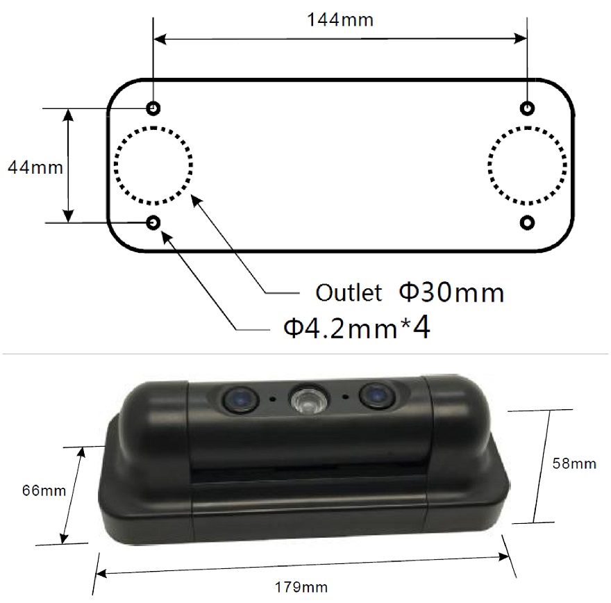 Automated passenger counter sensor