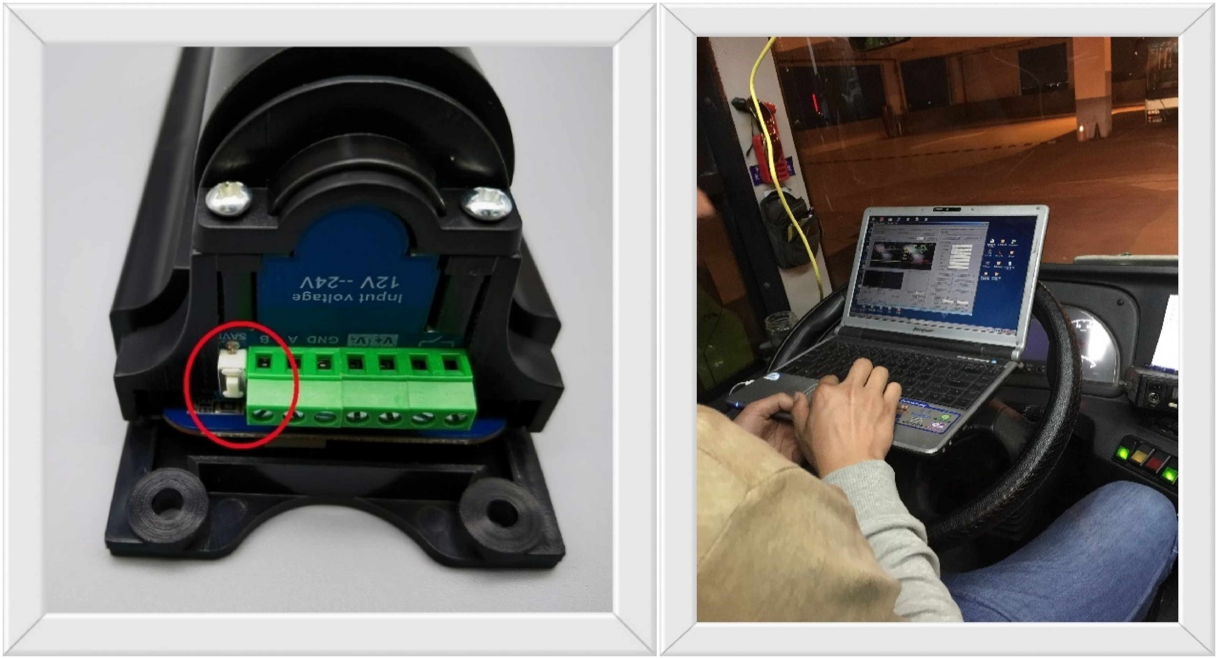 Automatic passenger counting system for buses