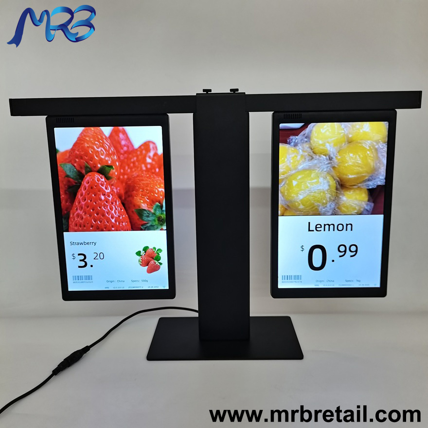 10.1 Inch Dual-Side Shelf LCD Display (1)