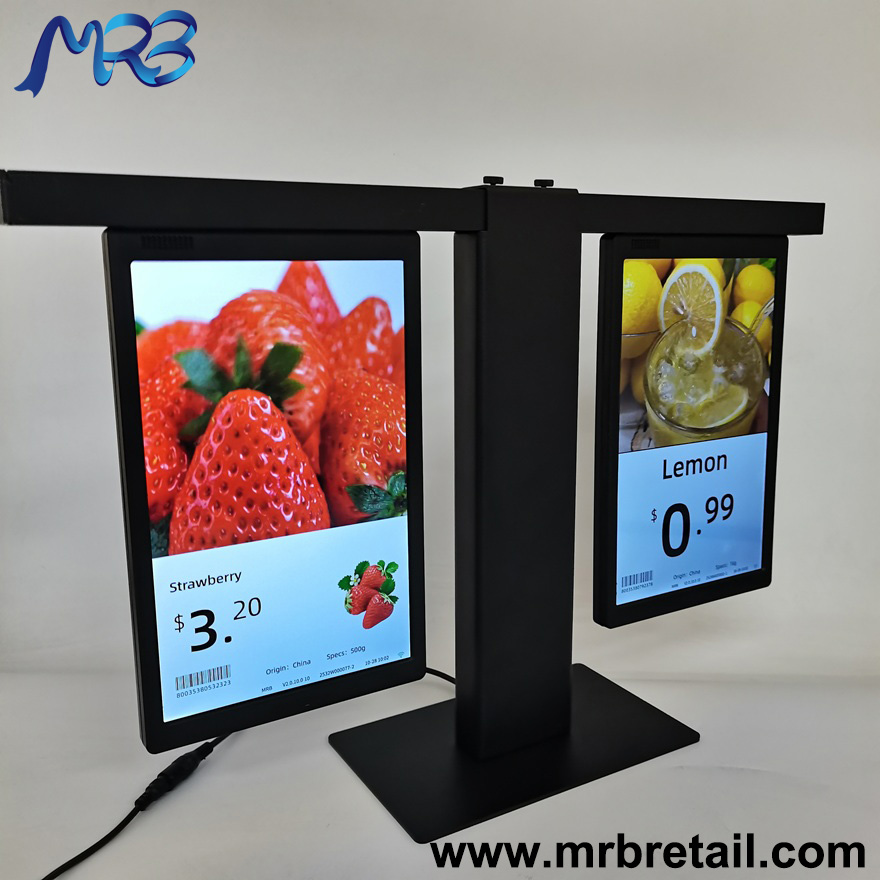 10.1 Inch Dual-Side Shelf LCD Display (2)