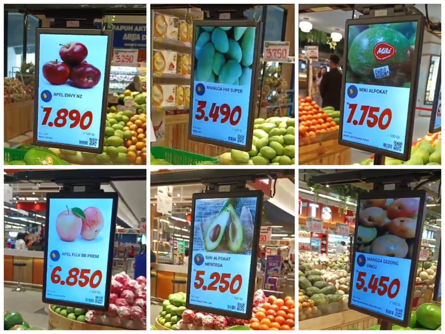 10.1 Inch Dual-Side Shelf LCD Display (8)