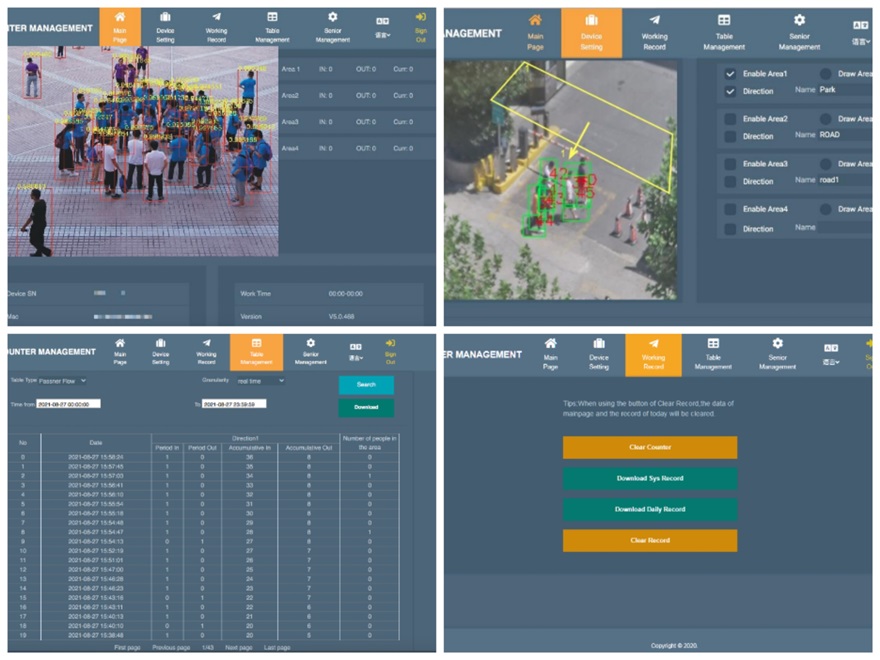 AI vehicle counting system