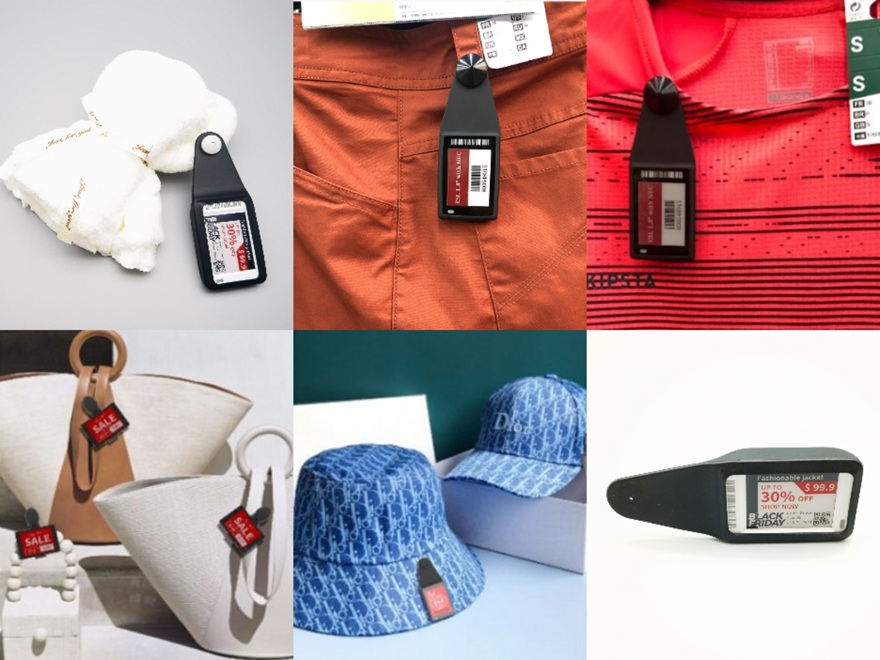 E-paper Clothing ESL digital price tag