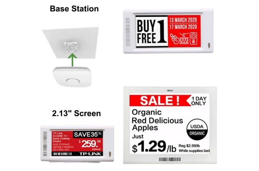 ESL digital shelf price tags