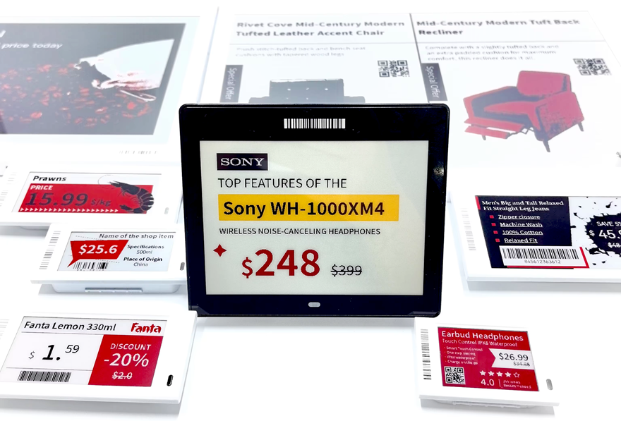 ESL electronic shelf labeling system
