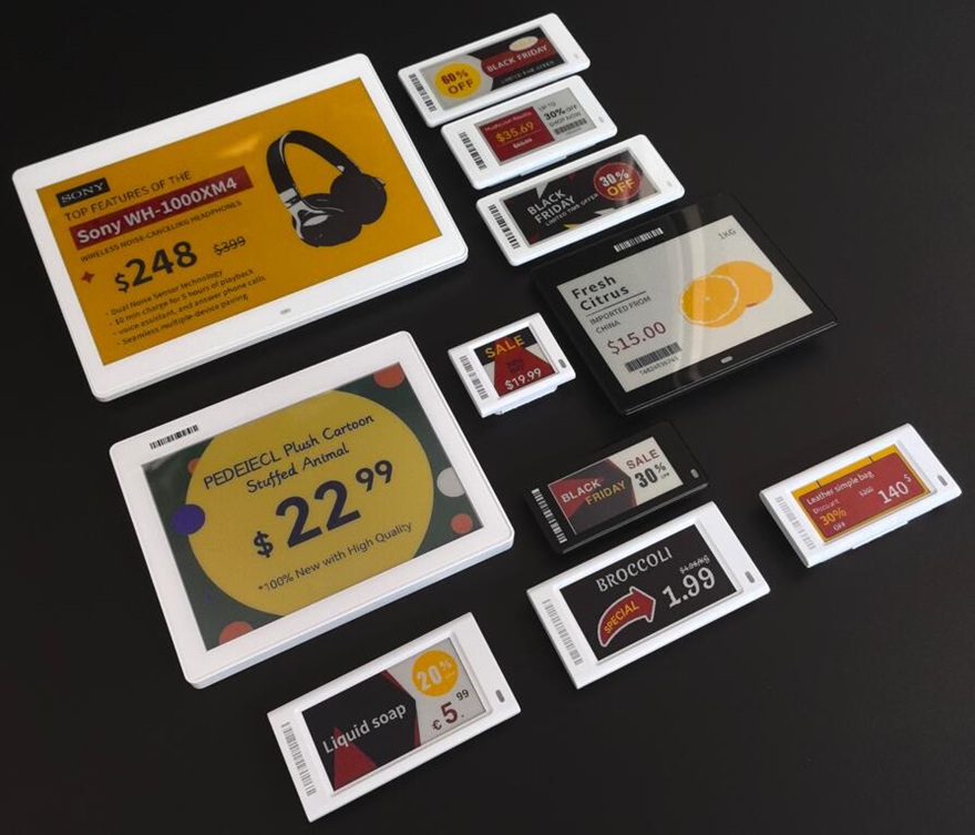 ESL electronic shelf labeling system