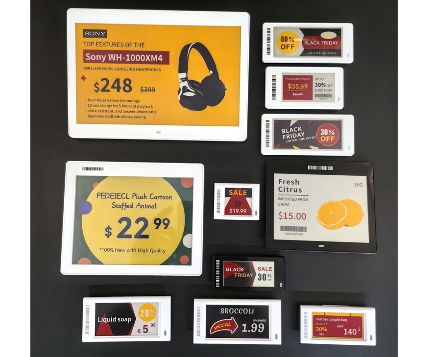 ESL electronic shelf labeling system