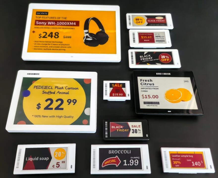 ESL electronic shelf labels