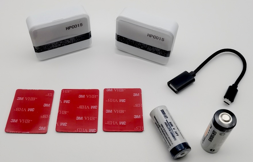 IR beams door counter sensor