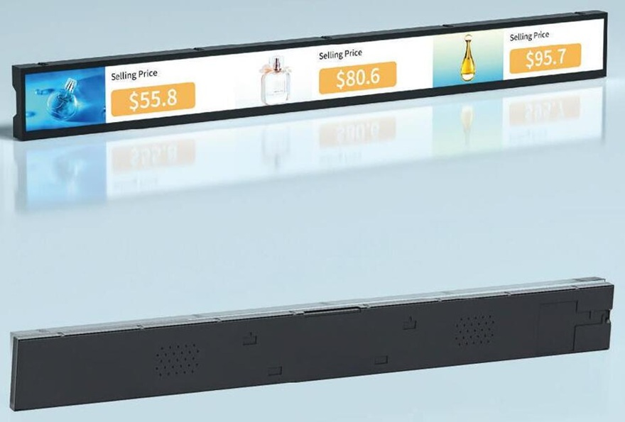 Supermarket Digital Shelf Edge LCD Display