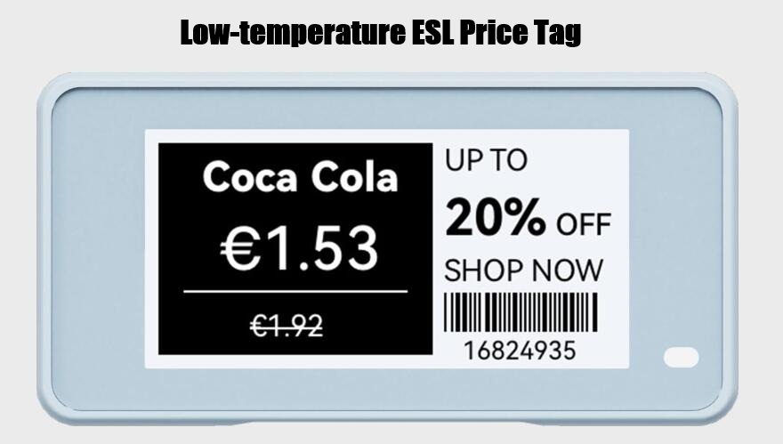 low-temperature ESL price tags