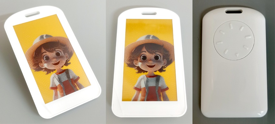 reusable ESL E-paper nameplate
